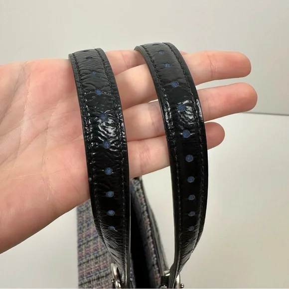 Coach Gallery Multicolored Herringbone Tweed Tote Bag - Picture 14 of 16